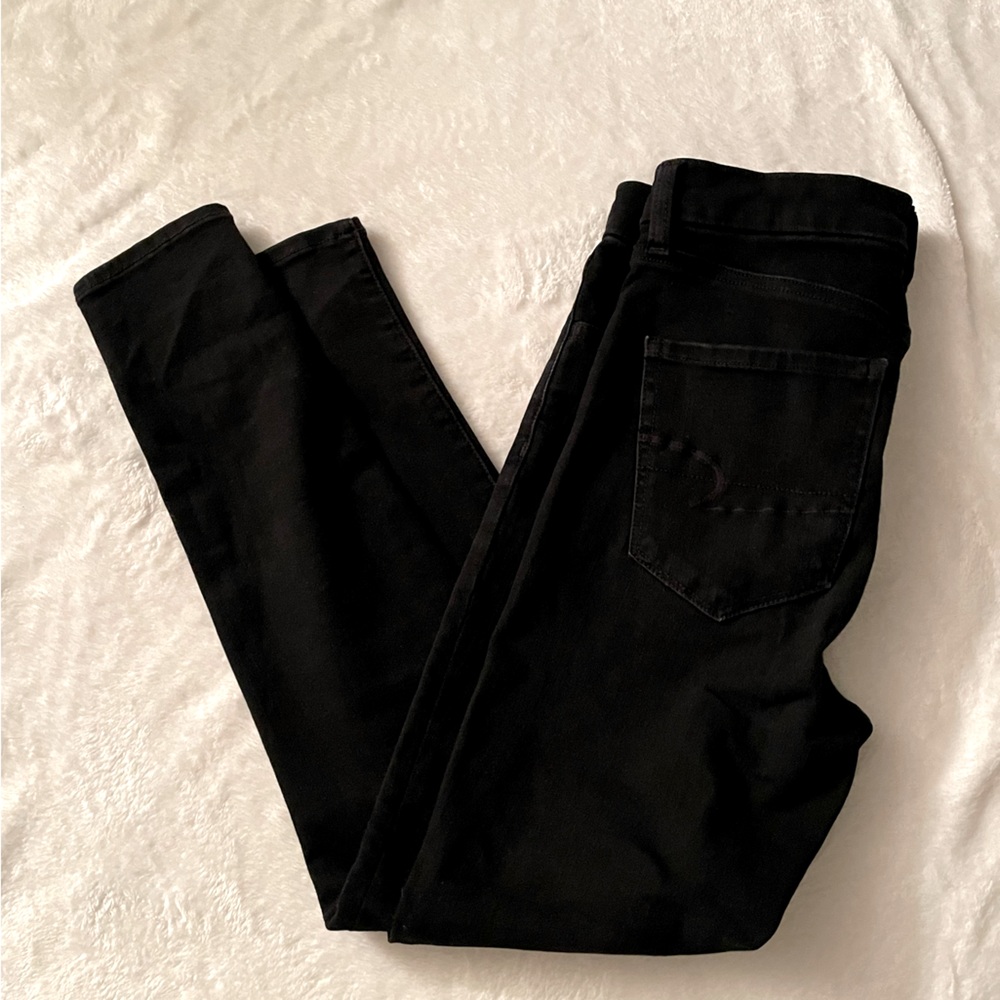 american eagle high waisted jeans